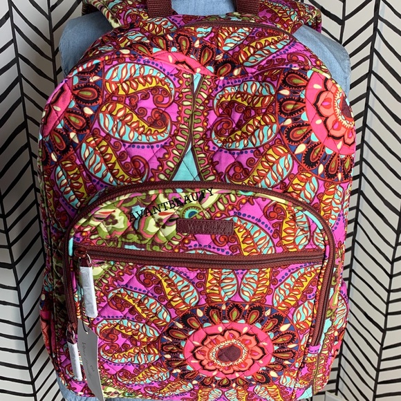 Vera Bradley | Bags | Vera Bradley Campus Backpack Resort Medallion ...